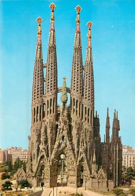 Sagrada Família — Templo expiatório da Santa Família — Taller A. ZERKOWITZ, Barcelona