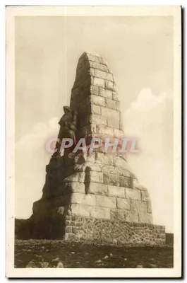 Grand Ballon 1424 m. — Monument aos Diabólicos Azuis — Editor Félix LUB. n° 263