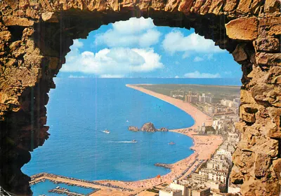 Blanes (Costa Brava) — vista parcial — Postales Roca TEL