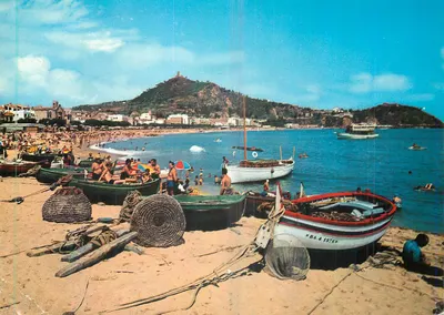 Blanes - Costa Brava — praia animada — editor Beascoa n°422