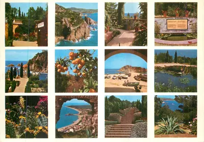 Blanes, Costa Brava — Jardín Botánico 'María Murtra' — Mini Ediciones DAVID, N° 114