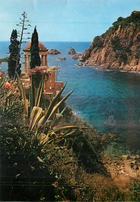 Blanès, jardim botânico — Costa Brava n° 713 — V.C. Ed. Fabregat