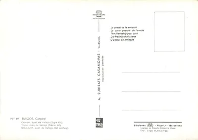 Kruczyk Juan de Vallejo — XVI wiek — wydawnictwo FISA - Barcelona — Rewers