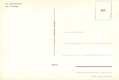 Kartuzja — Burgos — Wydawnictwo A. Esperón, Madryt — Rewers
