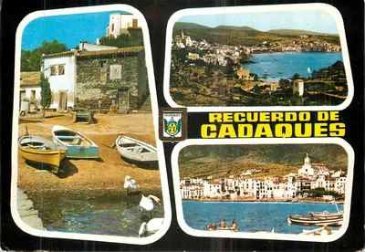 Cadaqués — Vista panorâmica e porto — Editor Soberanas, n° 1291