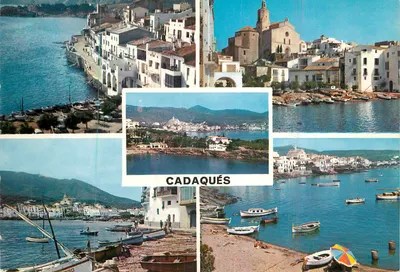 Cadaqués — vista panorâmica — Costa Brava, série II n° 50.046