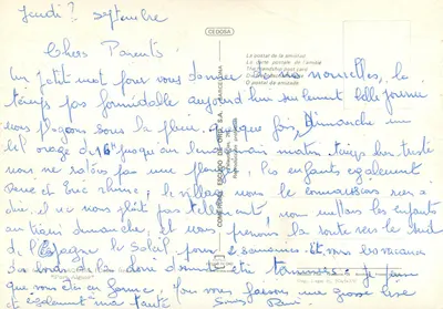 Cadaqués — Visão do porto e da igreja — Editor Escudo de Oro, S.A. — Verso