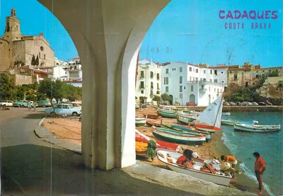 Cadaqués — Costa Brava — editor FOTO FOTO Barcelona, n° 1321-V