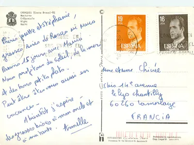 Cadaqués — Costa Brava — Editor Catalan Ibarz, n° 78 — Verso