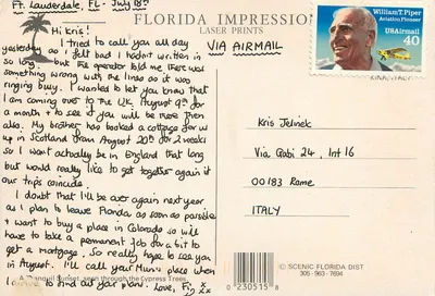 Spokojny zachód słońca — Florida — FLORIDA IMPRESSIONS LASER PRINTS — Rewers