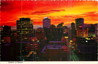 Denver ao pôr do sol — Plastichrome Boston — n° 110678