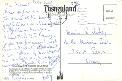 Fantasyland — Disneyland — Disney — Achterkant