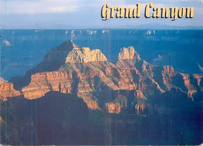 Grand Canyon — vista panorâmica — Published by Blackner Card and Souvenir Co., CS-G 20