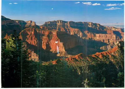 Parque Nacional do Grand Canyon, Arizona — vista panorâmica — Impact Mesa, AZ 3847