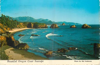 Costa do Oregon — Vista para o sul do Parque Ecola — Foto de Mel Anderson