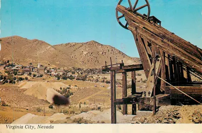 Virginia City, Nevada — mina abandonada — Western Sales, Inc. n° 5446