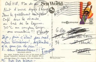 Dolphin Ride — SeaWorld — Verlag SeaWorld — Rückseite