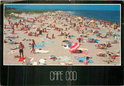 Cape Cod — Nauset Beach, Orleans — Publicado pela Main Post Card Service