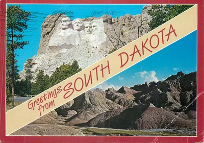 Monte Rushmore — Dakota do Sul — Distribuído por Dakota News, Inc.