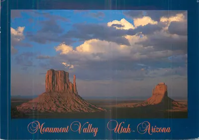Monument Valley — Utah - Arizona — ITALCARDS S-340X