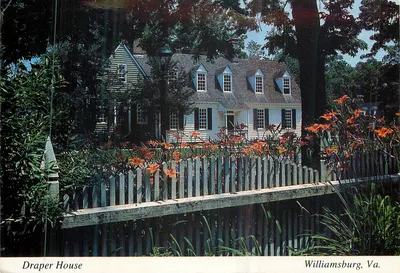 Draper House — Williamsburg, Va. — Miller Publishing Company