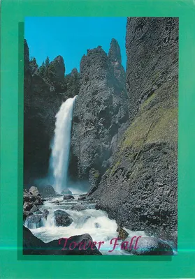 Tower Fall — Yellowstone National Park — Published by Yellowstone Card Co. n° CP7728