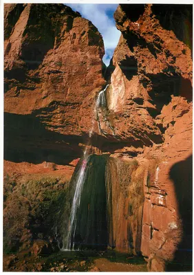 Ribbon Falls, Grand Canyon — Arizona — editor #7673