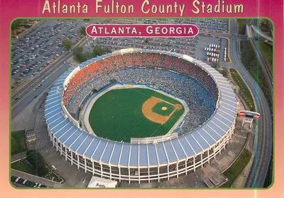 Atlanta Fulton County Stadium — Atlanta, Georgia — editor Marvin Rease Companies, Inc.