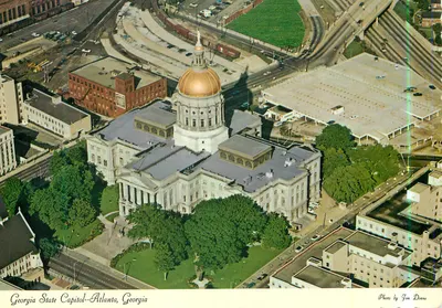 Capitólio do Estado da Geórgia — Atlanta, Geórgia — Foto de Jim Doane — DEXTER PRESS