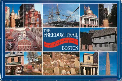 Boston — O Freedom Trail — Arts & Cards, Inc. n° AC 129