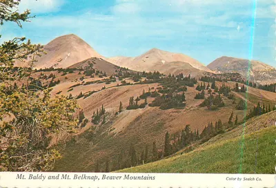 Mt. Baldy e Mt. Belknap, Beaver Mountains — Color by Seach Co.