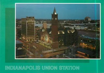 Indianapolis Union Station — editor Indiana Scenic Images, n° CP5566
