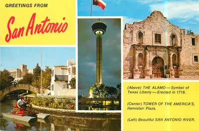 San Antonio — Alamo, Torre das Américas, Rio — editor SA-300