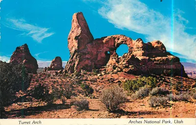 Turret Arch — Parque Nacional das Arches, Utah — Plastichrome by COLOURPICTURE