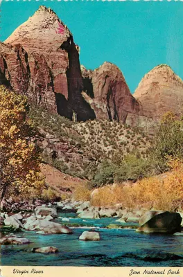 Rio Virgin — Parque Nacional Zion — George Mc Company, Utah