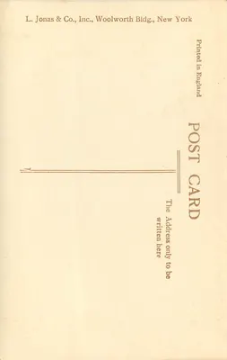Wejście do portu i rzeka Hudson, Dolny Nowy Jork — widok z powietrza — Rotary Photo, E.C. n° 10781-80 — Rewers