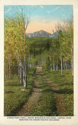 Trilha do Longs Peak — Parque Nacional das Montanhas Rochosas (Estes) — Union Pacific Railroad