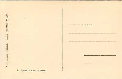 Barcelona - Katedra - Widok fasady gotyckiej — Rewers