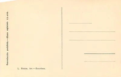 Pałac Narodowy w nocy — Barcelonę — fotografie L. Roisin — n° 53.425 — Rewers
