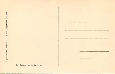 Barcelona - Krankenhaus Saint-Paul - L. Roisin, phot. - n° 53.425 — Rückseite