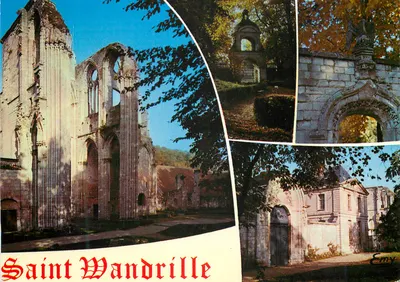 Abadia de Saint-Wandrille — Seine-Maritime — Editora Emy, n° de série M1