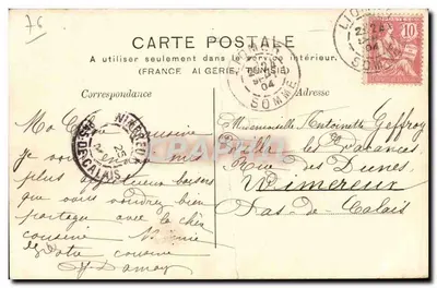 Quai François Ier — Le Tréport — Editor: 'L'Écho du Tréport' — Verso
