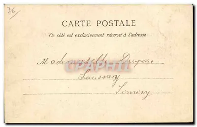 Rouen — Stara Wieża, plac Katedry — La C. P. A., Paryż, nr 2058 — Rewers