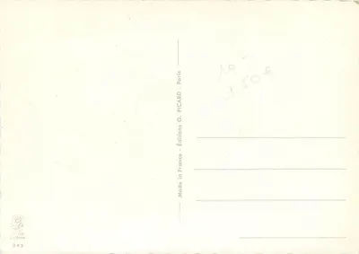 Liebendes Paar — Das Leben ist schön! — Editions G. Picard, Nr. 343 — Rückseite