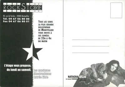 RockStore — Programa de novembro — Editor: RockStore — Verso