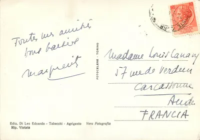 Tempio di Ercole — Agrigento — Ediz. Di Leo Eduardo - Tabacchi — Rewers