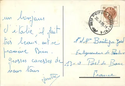 Saint-Remo — Souvenir — wydawca nieodczytelny — Rewers