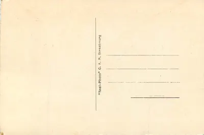Amiens — Katedra — widok z wnętrza — C.P. Amiens — Rewers