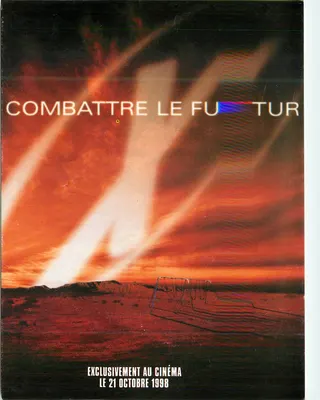 Combater o futuro — promoção do filme The X-Files — Twentieth Century Fox