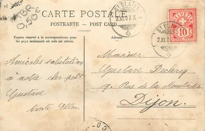 Saint-Blaise — cartão postal sem imagem — editor desconhecido